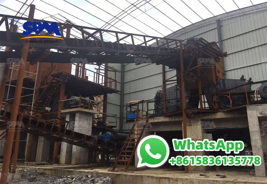 Silica Sand Processing Plant